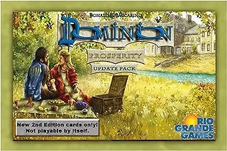 Rio Grande Games Dominion: حزمة تحديث الإصدار الثاني من Prosperity - 9 بطاقات (RIO625)