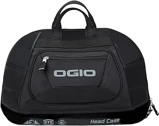 OGIO Stealth Black Head Case Motorcycle Helmet Bag, Black, 19