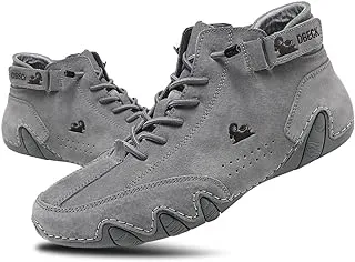 JishinGal Dbeck Explorer Waterproof Lightweight Unisex Outdoor Shoes for Hiking Camping & Driving All Season High Top Chukka Boots