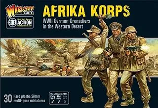 بولت أكشن أفريكا كوربس الألمانية غريناديرز الصحراء الغربية 1:56 الحرب العالمية الثانية مجموعة نماذج بلاستيكية لألعاب الحرب العسكرية