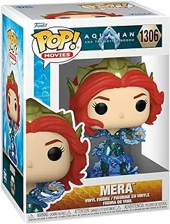 فانكو بوب! الأفلام: DC - Mera - Aquaman - شخصية الفينيل القابلة للتجميع - فكرة هدية - بضائع رسمية - ألعاب للأطفال والكبار - محبي الأفلام - شخصية نموذجية لهواة الجمع والعرض