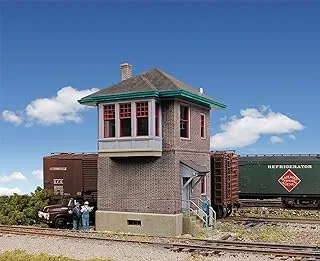 Walthers Cornerstone HO Scale PRR Block ومجموعة محطة التعشيق