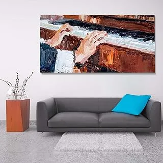 Plying piano painting on canvas, Canvas wall art, Multicolour, Canvas, 1 Piece, 80 x 40 cm By(BPA®)