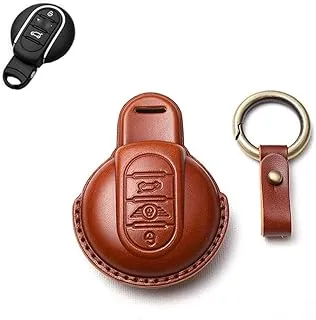 SANRILY Key Fob Cover Fit for Mini Cooper Keyless