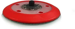 TORQ BUFLC201 R5 Dual-Action Backing Plate with Hyper Flex Technology, Red (5 Inch)