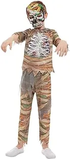 Smiffys Zombie Mummy Costume, Multi-Colour, Medium(7-9Years), 51073M