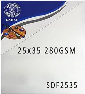 Sadaf 280gsm Canvas Board, 25 cm x 35 cm Size