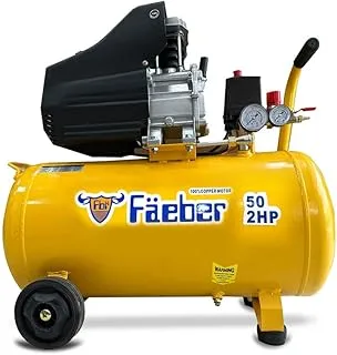 Faeber - Air Compressor Corded Electric 50 Ltr, 2.0 Hp