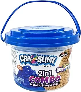 Crazslimy 2-in-1 Slimy Sand Combo Bucket