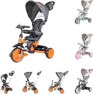 Lorelli Lucky Crew Children Tricycle, Black/Orange