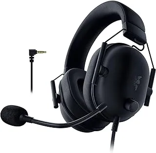 Razer BlackShark V2 X Playstation Gaming Headset, 50mm Drivers, Cardioid Mic, Lightweight, Comfortable, Noise Isolating Earcups, for PS5, Xbox Series X, PC, Switch via 3.5 mm Audio Jack - Black