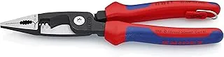 KNIPEX - 13 82 8 T BKA Tools - كماشة التركيب الكهربائي، 12,14 AWG، متعددة المكونات، مرفق مربوط (13828TBKA)