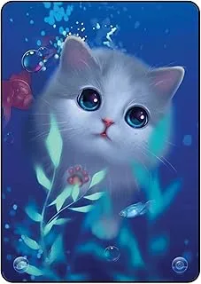 غطاء حماية لجهاز iPad Pro 11 2021 ملفت للنظر، غطاء حماية مطبوع لجهاز Apple iPad Pro 11 2021 Cute Cat (EYEJL42)