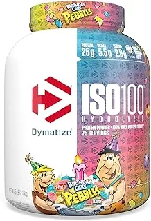 Dymatize ISO 100 0 Carb Whey Birthday Cake, 5 lb