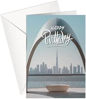 Greeting Card - Happy Birthday | HAPPY BIRTHDAY | UAE | P194 | SharetheLove (Standard A5)