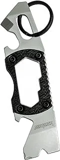 Kershaw PT-2 Compact Keychain Pry Tool (8810X); Features Bottle Opener, Two Screwdriver Tips, Pry Bar, Wire Scraper, Three Hex Drives; Made of 8Cr13MoV Stainless Steel; 0.8 OZ, 3.75 In. Overall Length