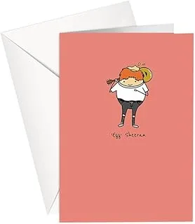 Greeting Card - General | Egg Sheeran | General Greeting Card | 123 | SharetheLove (Standard A5)