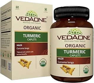 ORGANIC TURMERIC CAPLETS (60'S)