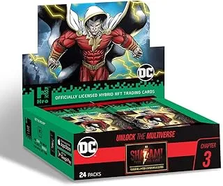 Hro DC | Chapter 3: 24-Pack Mega Booster Box, 168 Hybrid Digital Trading Cards