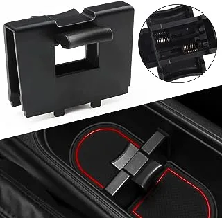 E-Vniko Center Console Cup Holder Insert Divider Compatible with Subaru Forester 2014-2022 Legacy,Outback 2010-2014 Replace 92118AJ000 92118AJ001