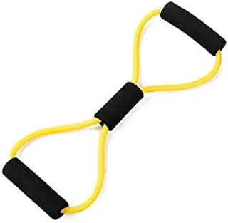 Exercise Bands Resistance Exercise, Figure 8 Fitness Equipment Tube Workout Exercise Elastic Resistance Band for Yoga