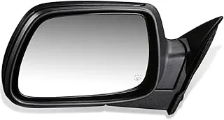 DNA Motoring OEM-MR-CH1320246 Factory Style Powered Adjustment Mirror with Heated Glass Left Side Mirror Replacement For 05-10 Grand Cherokee