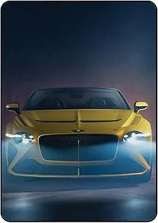 غطاء حماية لجهاز iPad Pro 12.9 (2018) ملفت للنظر، غطاء حماية مطبوع لجهاز Apple iPad Pro 12.9 (2018) Bentley Yellow Car