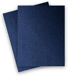 bpa 6 Sheets, 200Gsm Art Card Smooth A2, 42 x 59.4 Cm Navy Blue