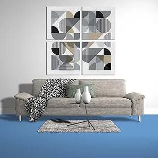 Shadowsin Harmony, Canvas wall art, Multicolour, Canvas, 4 Pieces, 40 x 40 By(BPA®)