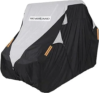 NEVERLAND UTV Cover Waterproof 420D Heavy Duty 2-3 Seater/4-6 Seater Side by Side Ranger Cover for Polaris RZR XP Yamaha YXZ Can-Am Kawasaki