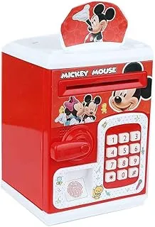 Safe box with fingerprint lock sound and light micky - red