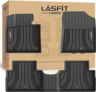 LASFIT Floor Mats Fit for 2020-2023 Hyundai Santa Fe (NOT for Hybrid) All Weather Car Liners