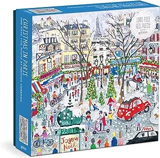 Michael Storrings Christmas in Paris 1000 Piece Foil Puzzle