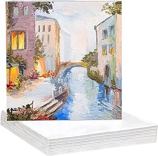 BPA® Canvas Panels Blank Painting Panels Painting Pack Art Painting Supplies for Kids