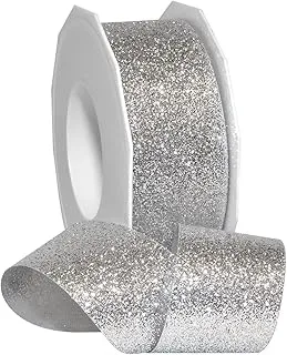 Morex Ribbon 98509/25-631 Metallic Princess Glitter, 1-1/2