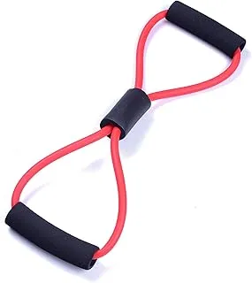 Resistance Training Bands Tube Workout Exercise for Yoga 8 Type Body Building Fitness Equipment Tool