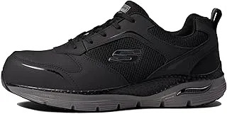 حذاء Skechers الرجالي ذو الأربطة الآمنة مناسب لأصابع القدم Sr Comp