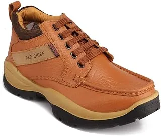 Red Chief Leather Casual Derby Shoes for Men