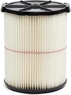 CRAFTSMAN CMXZVBE38754 Red Stripe General Purpose Wet/Dry Vac Replacement Filter for 5 to 20 Gallon Shop Vacuums