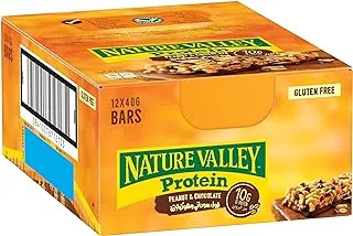 Nature Valley Protein Bars Peanut and Chocolate 12 x 40g