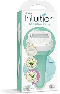 Schick Intuition Sensitive Care Kit, with Organic Aloe and Green Tea Extract