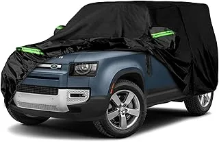 Waterproof Car Cover Replace for 2020-2022 Land Rover Defender 90 2-Door, 6 Layers All Weather Car Covers with Zipper Door for Snow Rain Dust Hail Protection (Defender 2 Door)