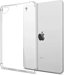 AWH iPad 9.7 بوصة 2018/2017/2016 & iPad Air 1/iPad Air 2 غطاء حماية الزاوية ممتص الصدمات سيليكون ناعم مقاوم للصدمات فائق النحافة ممتاز مضاد للخدش (شفاف)