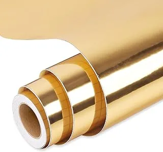 BPA® Adhesive Chrome Gold Permanent Vinyl Roll for Cricut - 12inx10ft