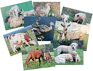 Photographic Nature Puzzles Farm Animals