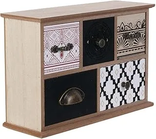 Wooden Chest with 5 Drawers - CAJONERA C/5 CAJONES