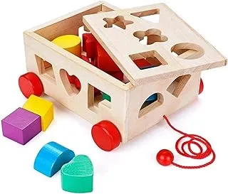 AMANNA Shape Sorter Toy, Building Toys Children Educational Building Blocks Toys for Babies Early Educational Game Toy Toddlers