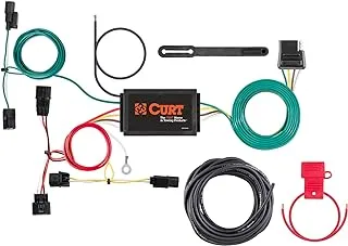 CURT 56395 Vehicle-Side Custom 4-Pin Trailer Wiring Harness, Fits Select Honda Fit