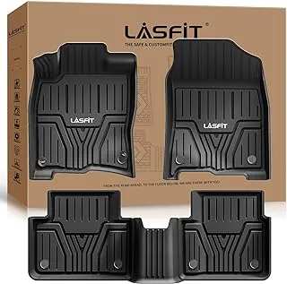 LASFIT Floor Mats Fit for Honda Civic 2016-2021 All Weather Car Liners