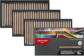 Caran d'Ache Luminance 6901 Clr Pncl Set 76 Artist Rng